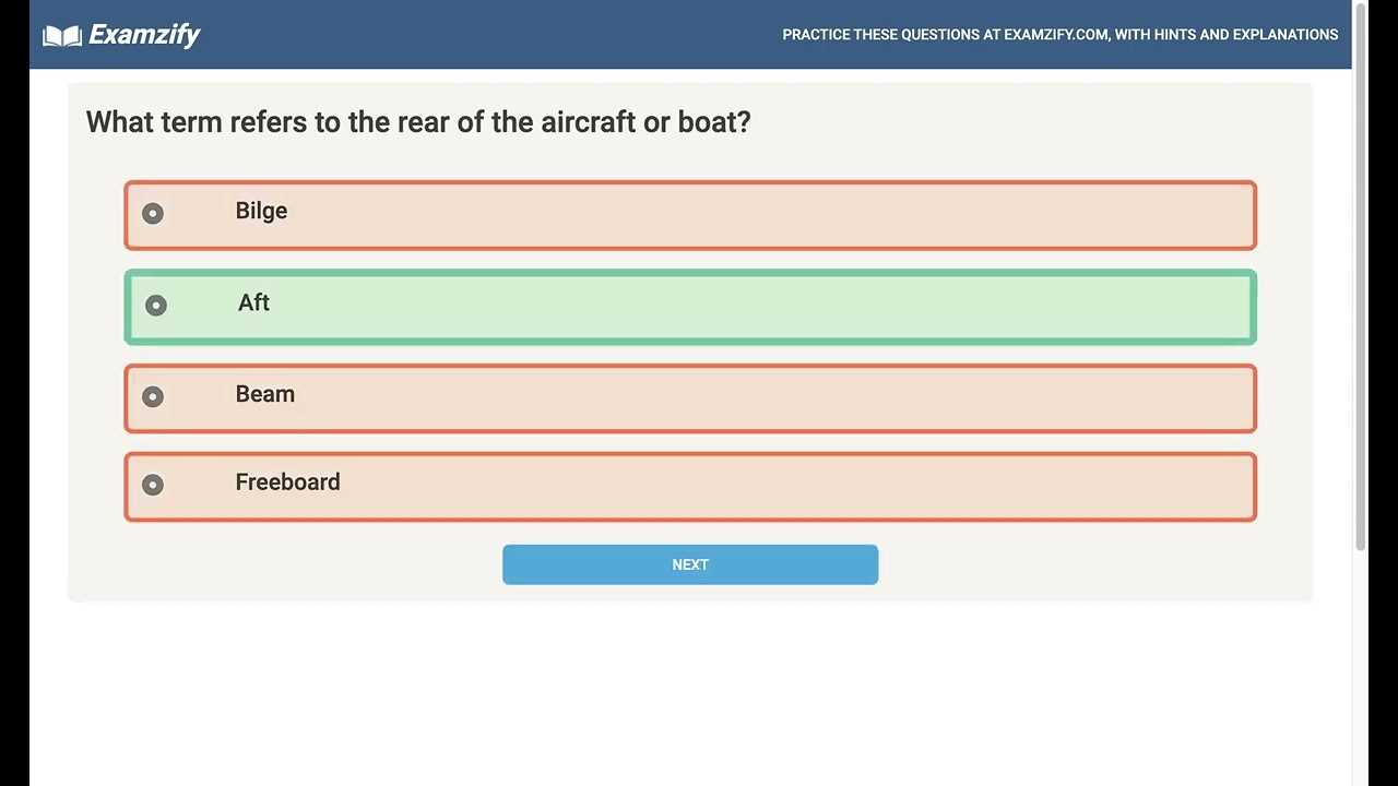 boaters final exam answers