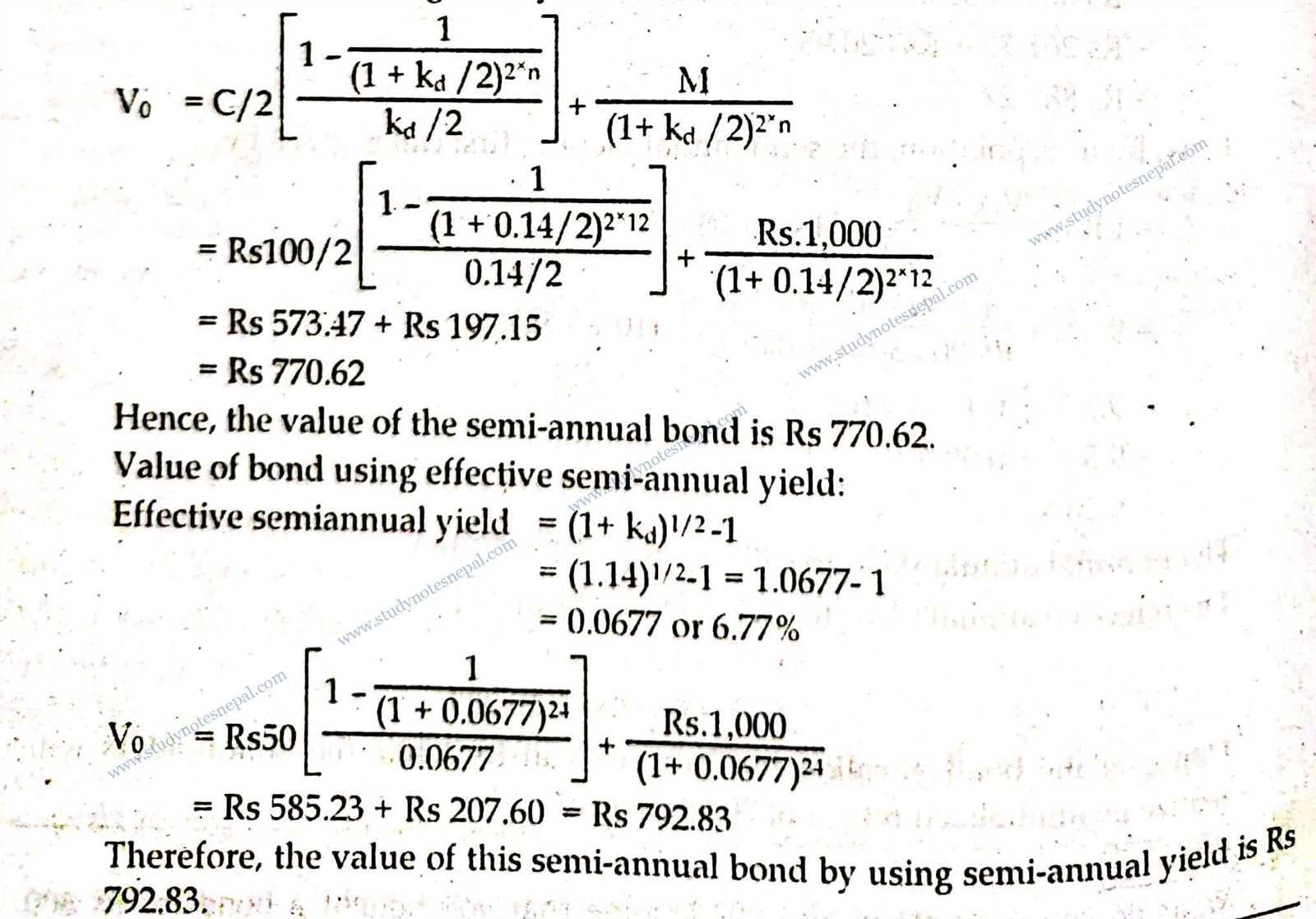 bond valuation exam questions and answers