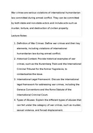 international criminal law exam questions and answers