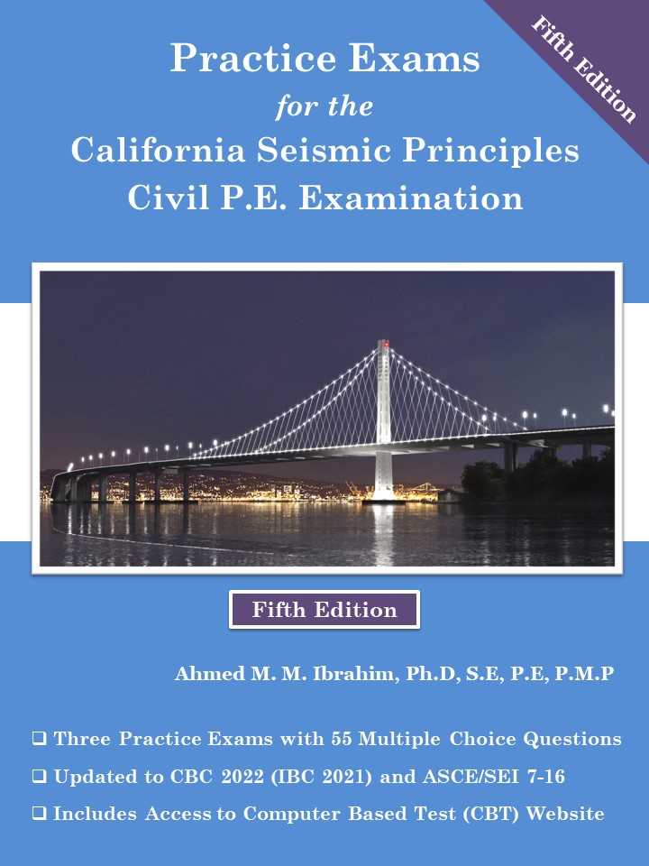 california seismic principles exam