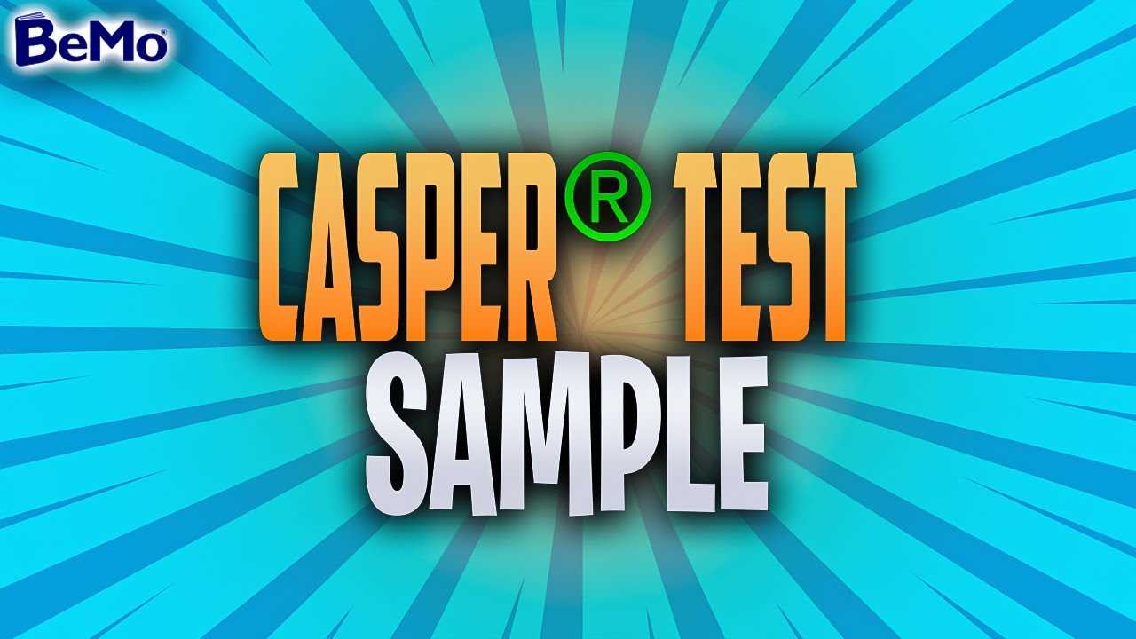 casper exam practice questions and answers