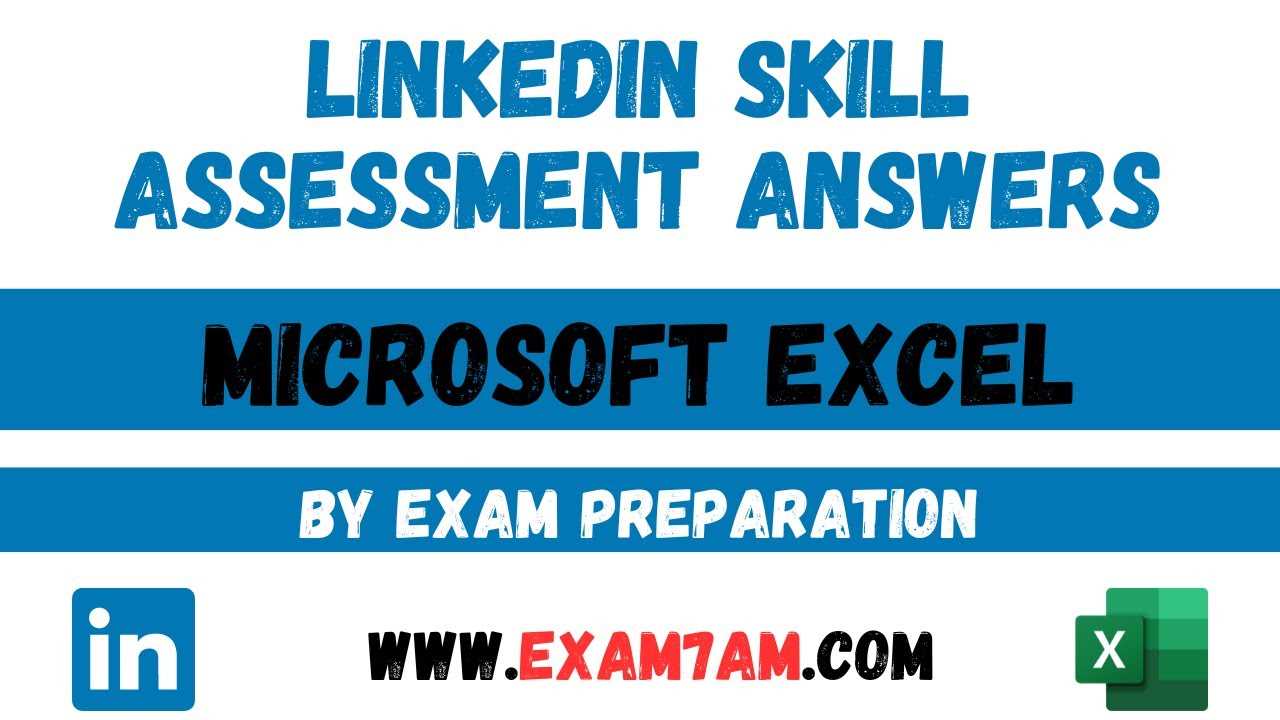 linkedin excel exam answers