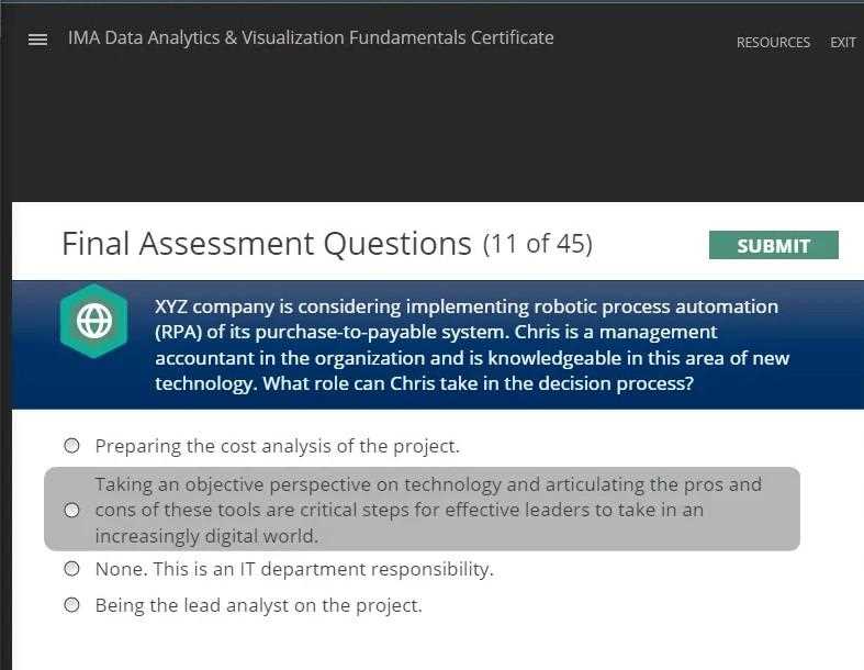 ibm data science final exam answers