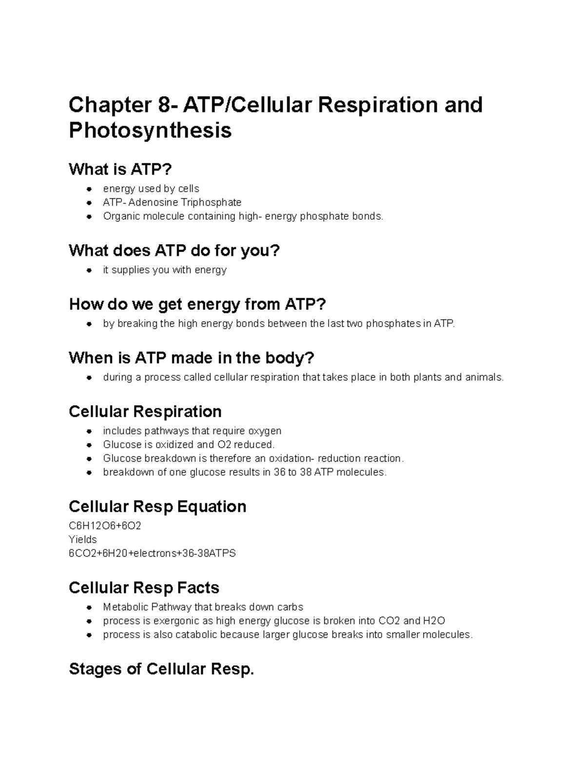 section 8 3 the reactions of photosynthesis worksheet answers