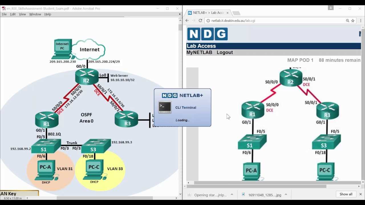 ccna hands on skills exam