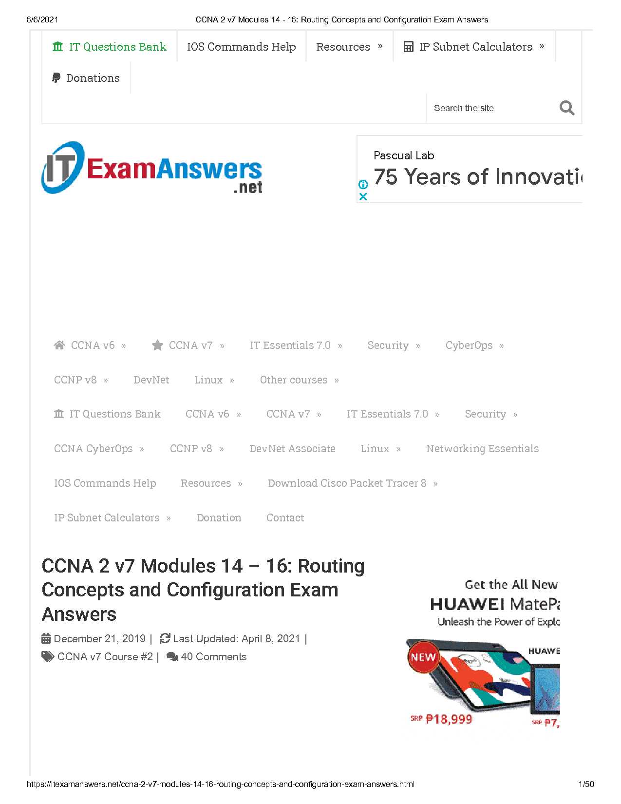 ccna2 chapter 4 exam