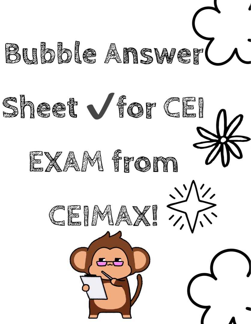 cei exam questions and answers