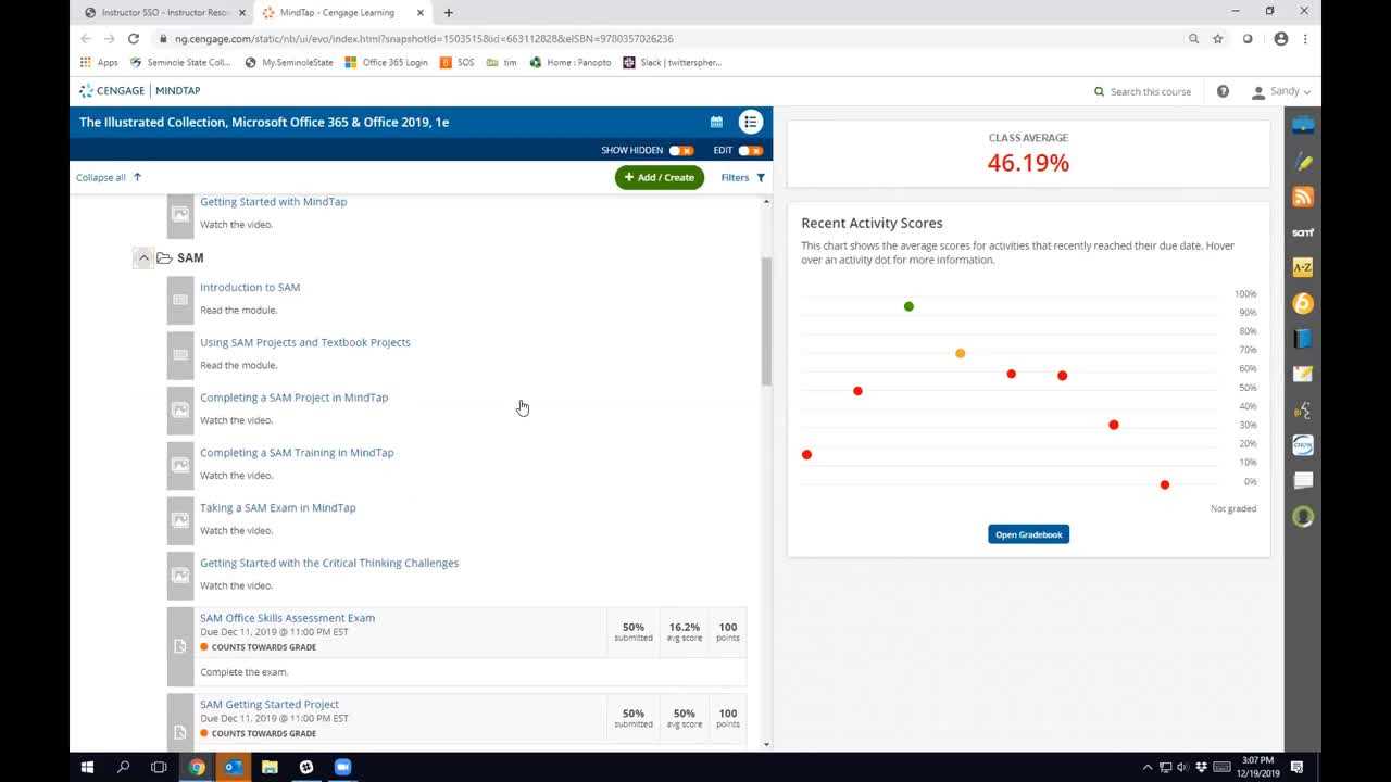 cengage exam answers