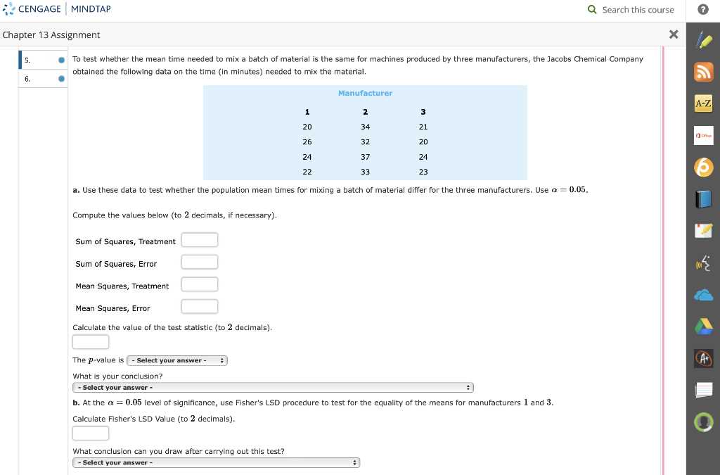 cengage exam answers