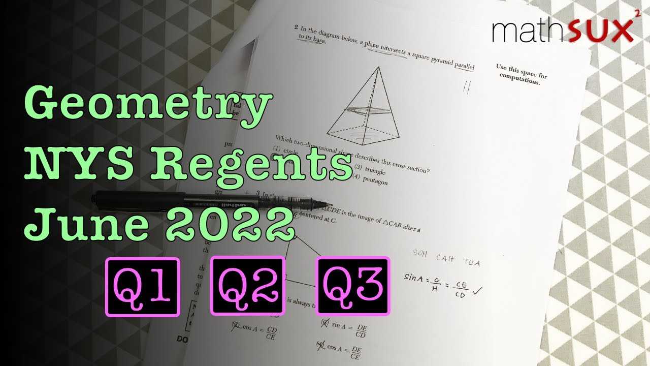 june 2009 geometry regents exam answers