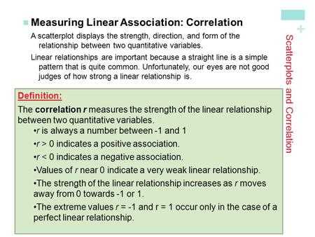 chapter 3 describing relationships answer key