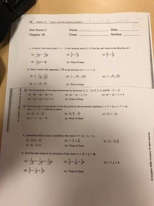 chapter 5 test form a answers