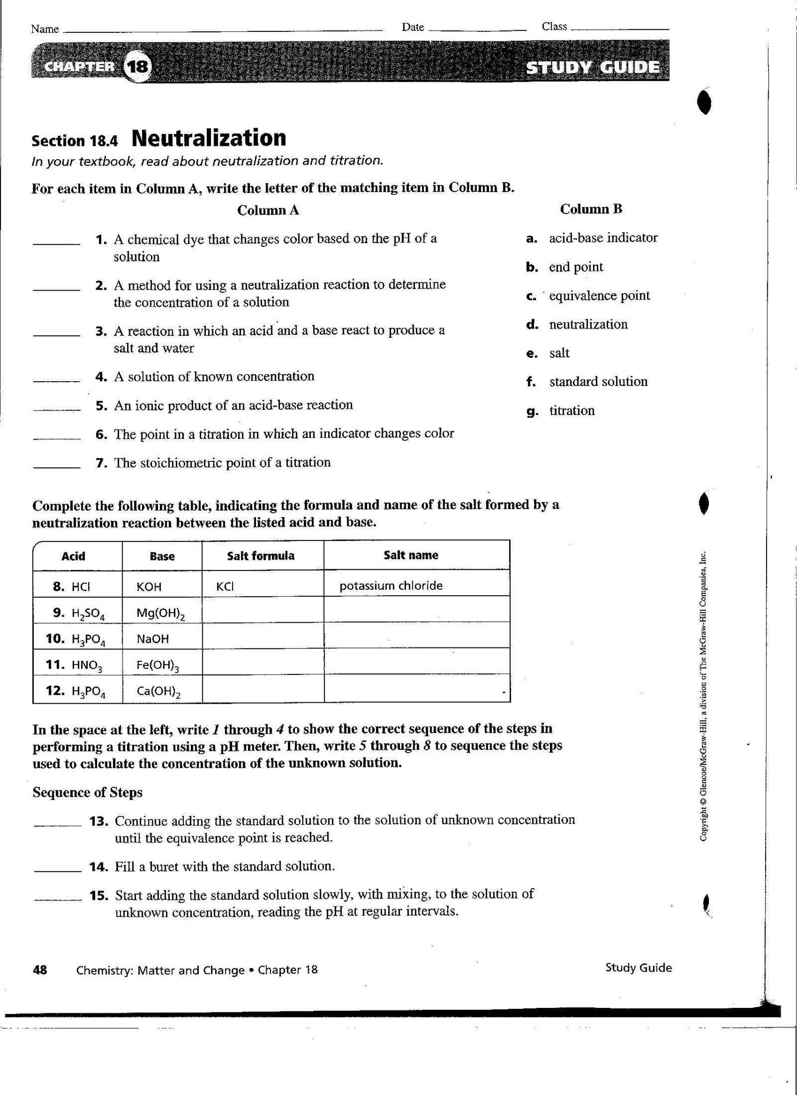 chemistry matter and change chapter 8 study guide answers