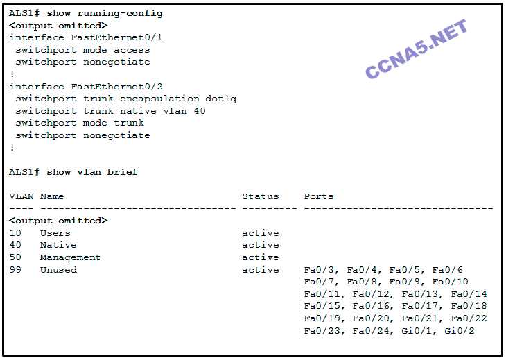 cisco ccna chapter 11 exam answers