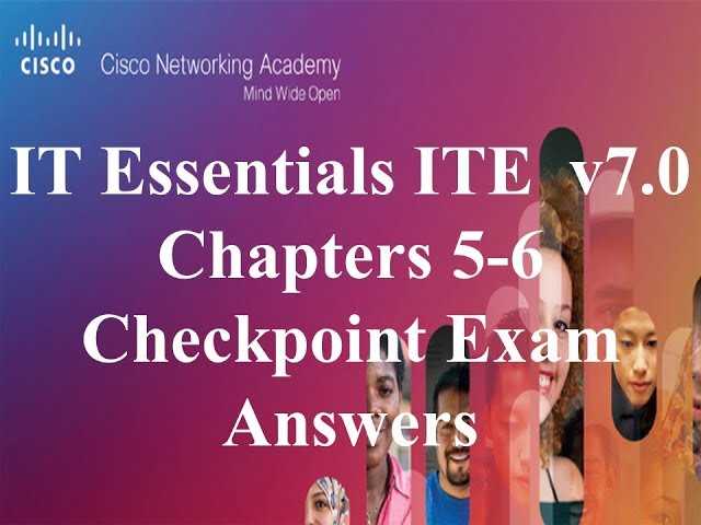 cisco it essentials chapter 1 exam answers