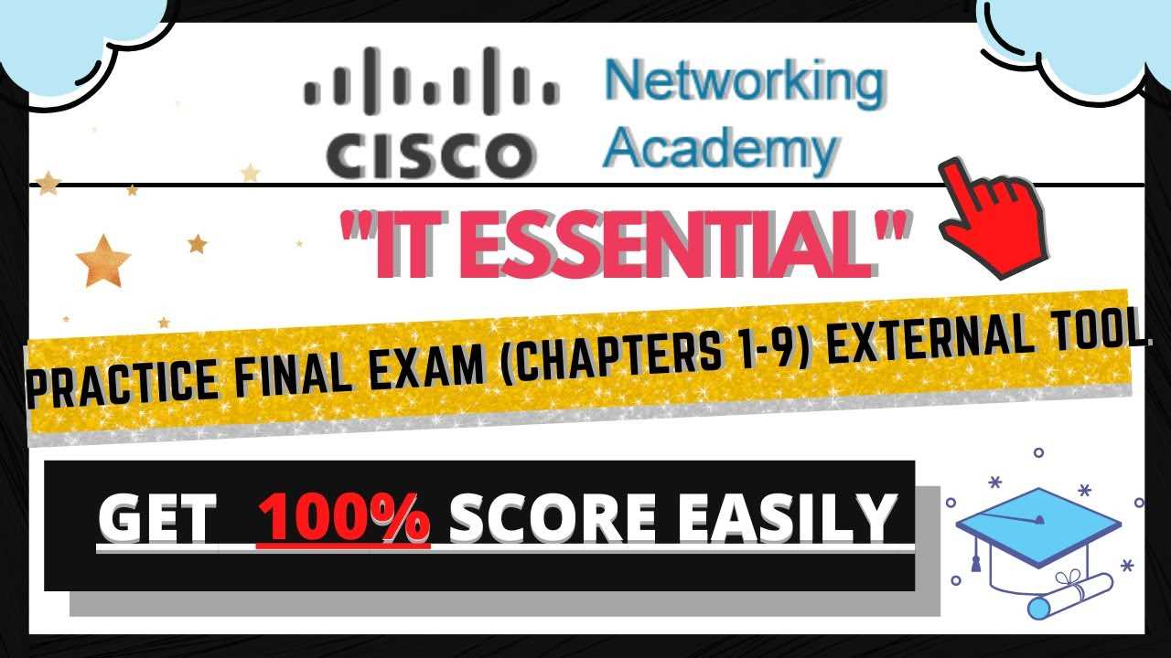 cisco it essentials practice final exam answers