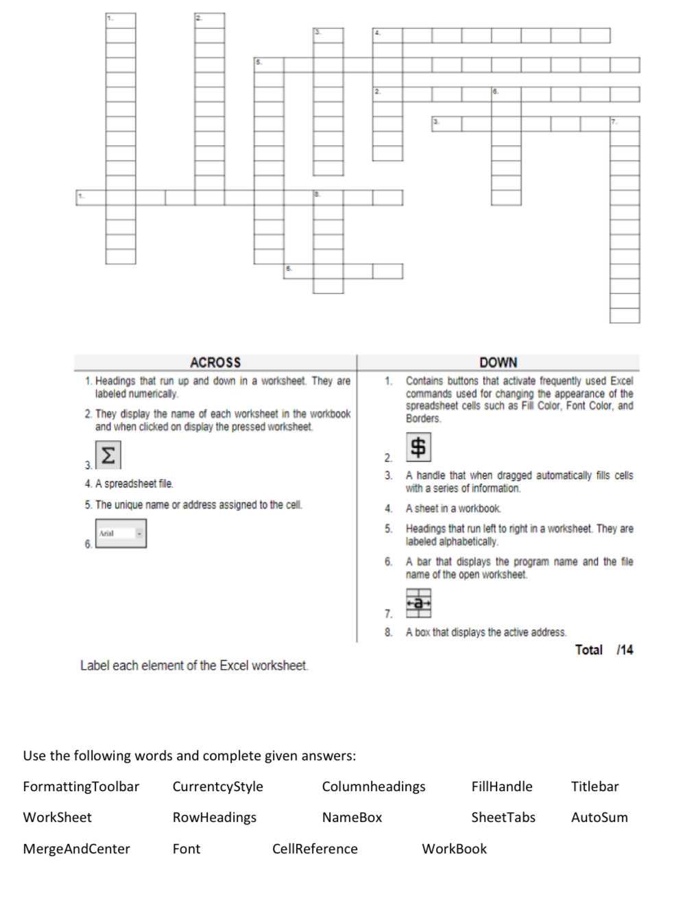 describing distributions numerically crossword answers