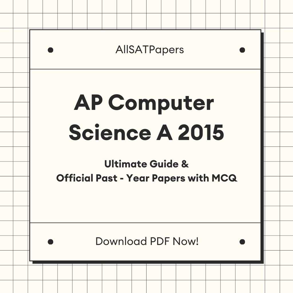 ap computer science a practice exam answers