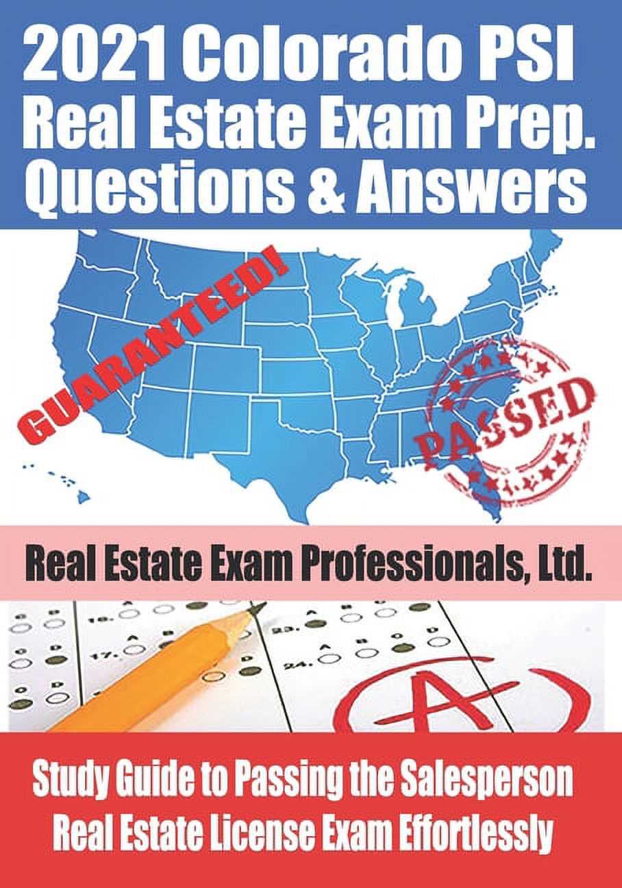 colorado real estate exam answers