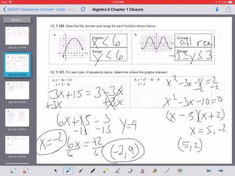 core connections algebra 1 chapter 8 answers