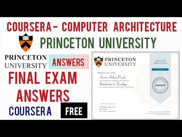 coursera final exam answers