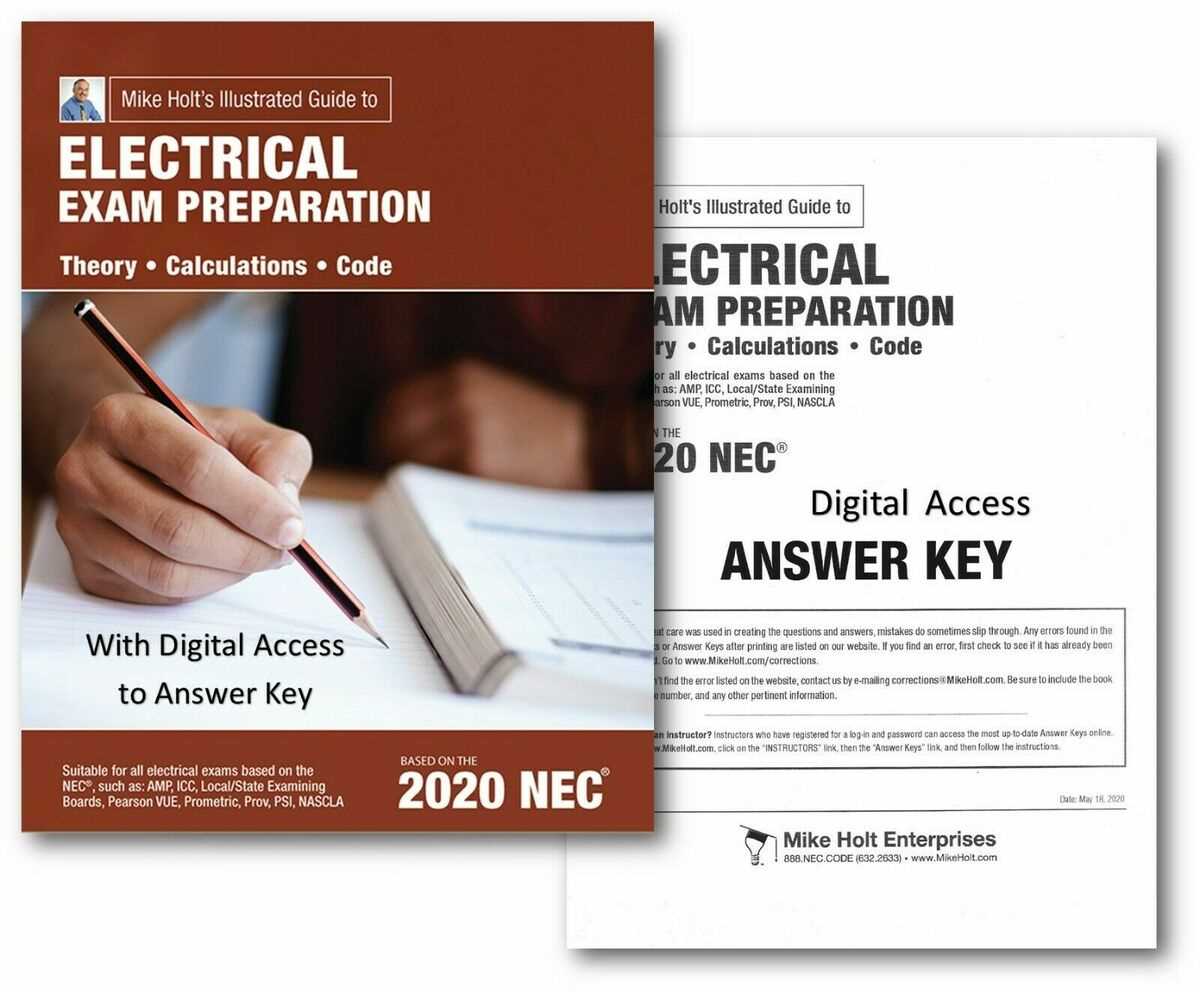 mike holt electrical exam preparation answer key