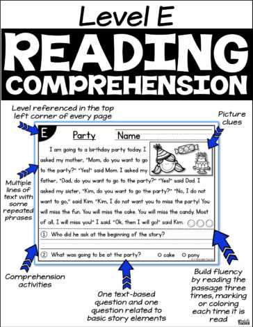 reading plus level e answers