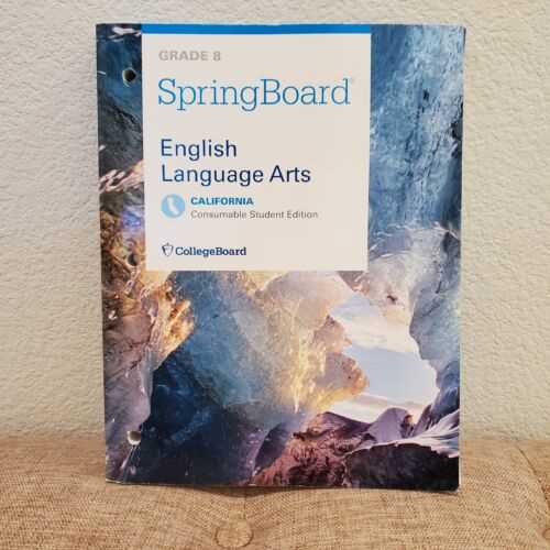 springboard english language arts grade 8 answers