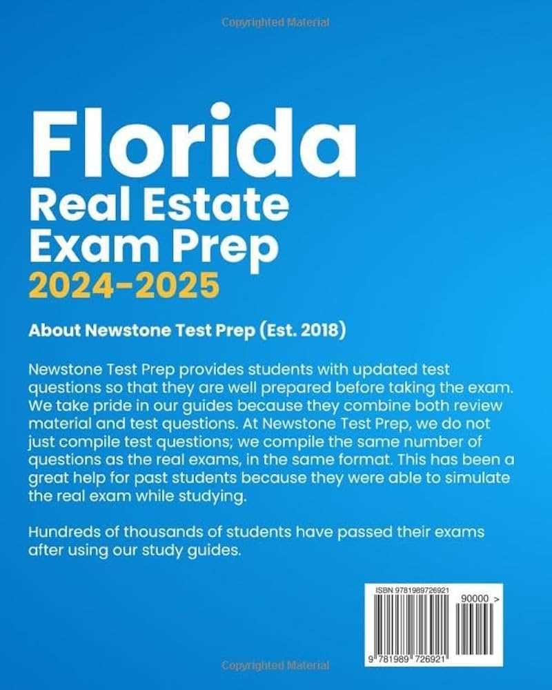 florida real estate post license exam answers