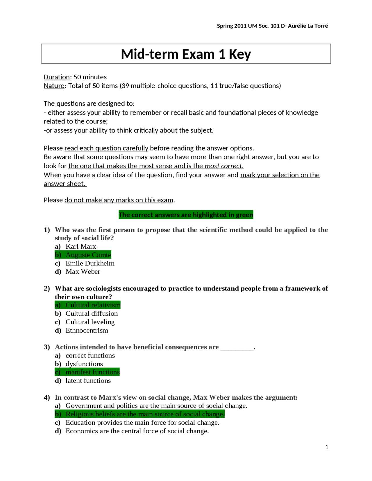 soc 101 exam 3