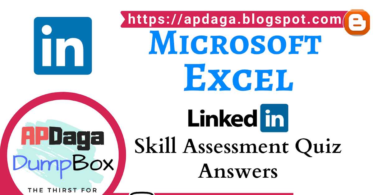 linkedin learning excel exam answers