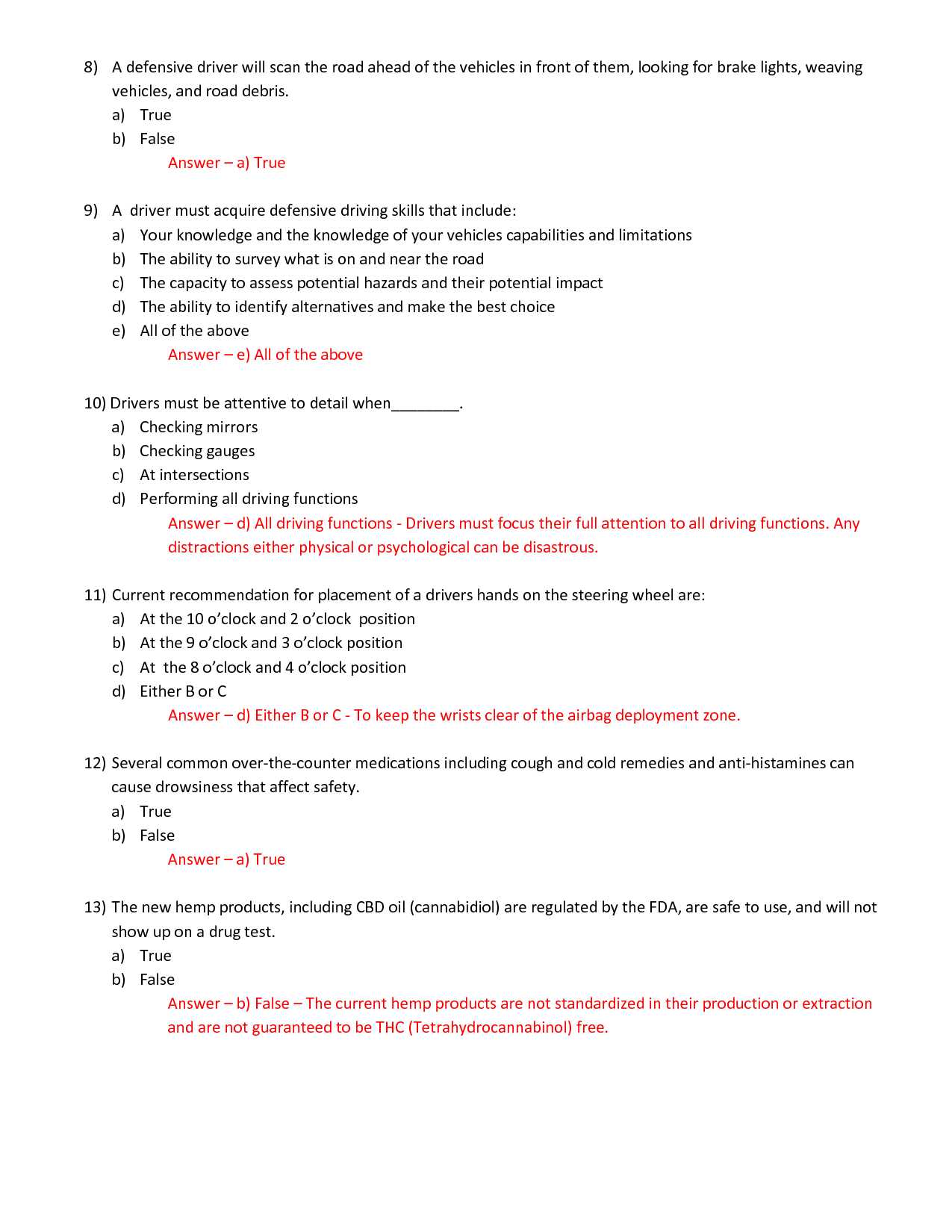 danatec tdg final exam answers