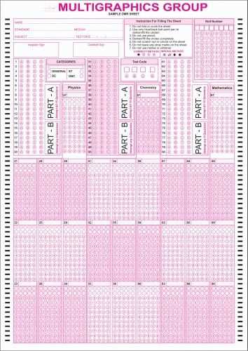 sample answer sheet for let exam