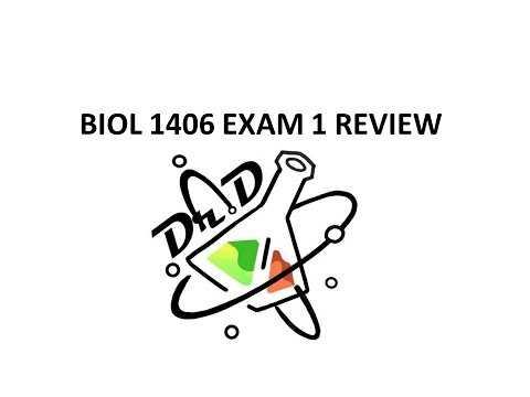 biology 1406 exam 2