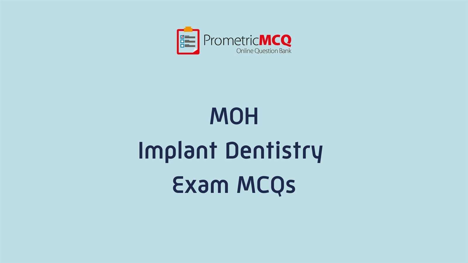 dentistry exam questions and answers