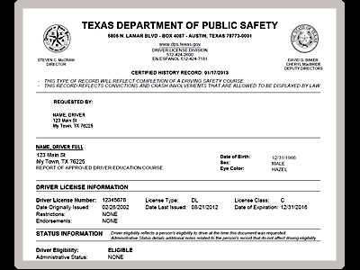 defensive driving exam answers texas