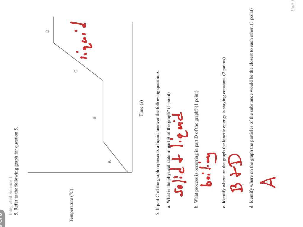 physical science test answers