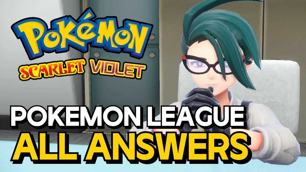 final exam answers pokemon violet