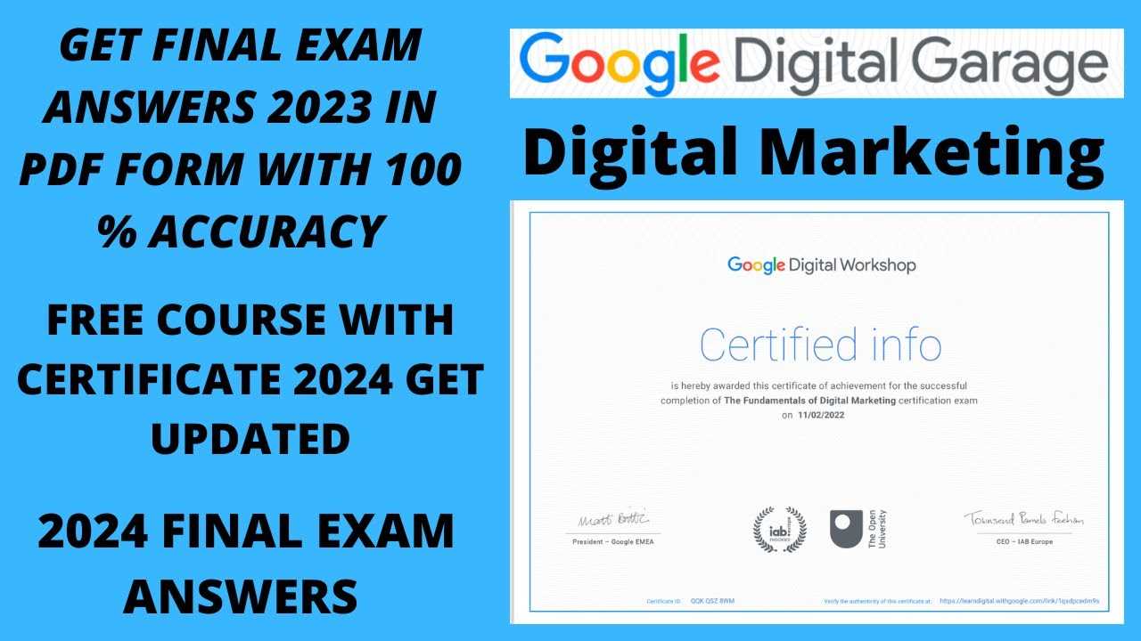 content marketing and seo fundamentals exam answers