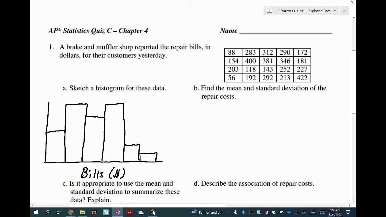 ap statistics test 4b answer key