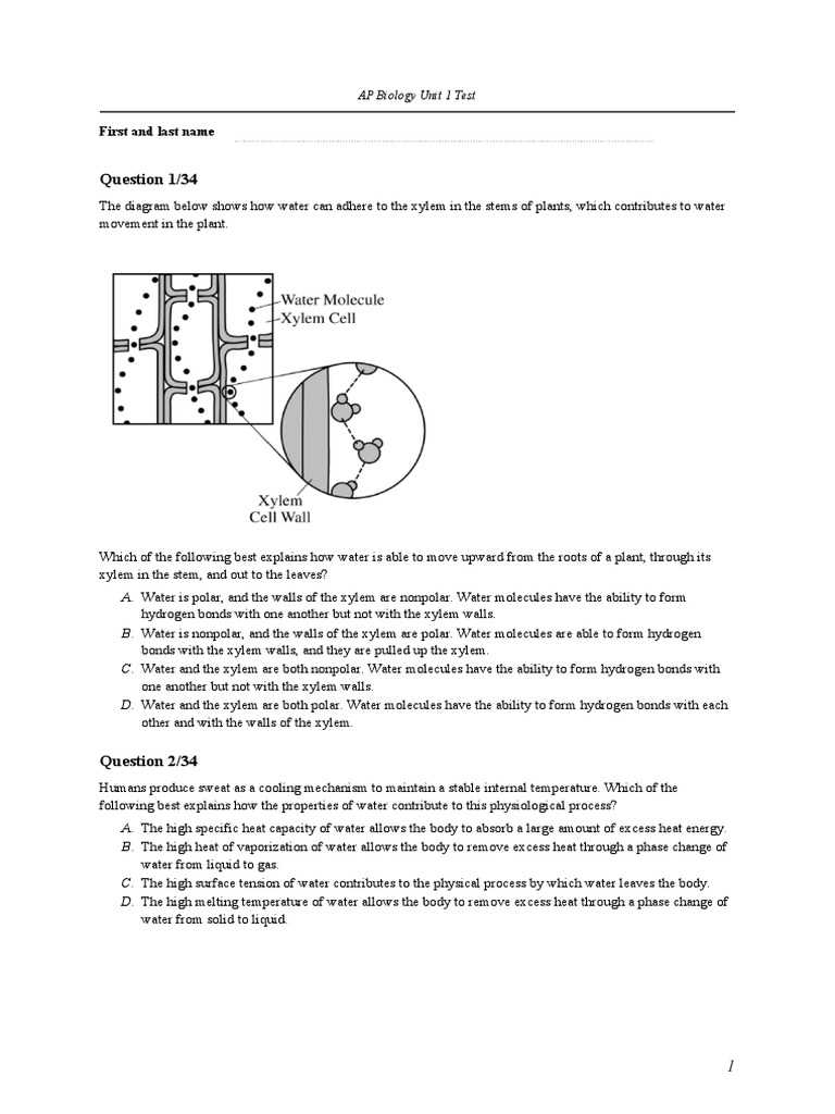 ap biology exam 2013 multiple choice questions answers