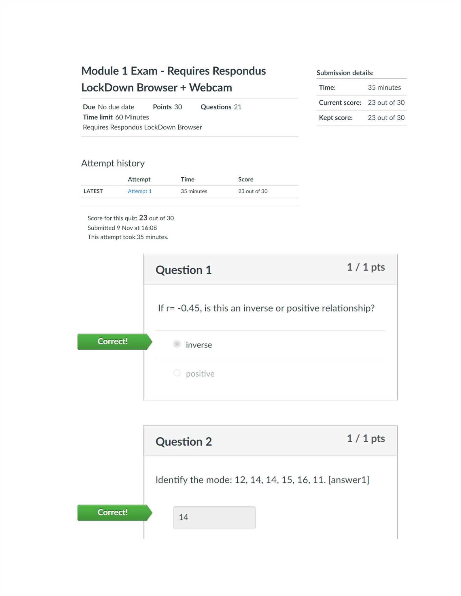 psychology 101 final exam answers