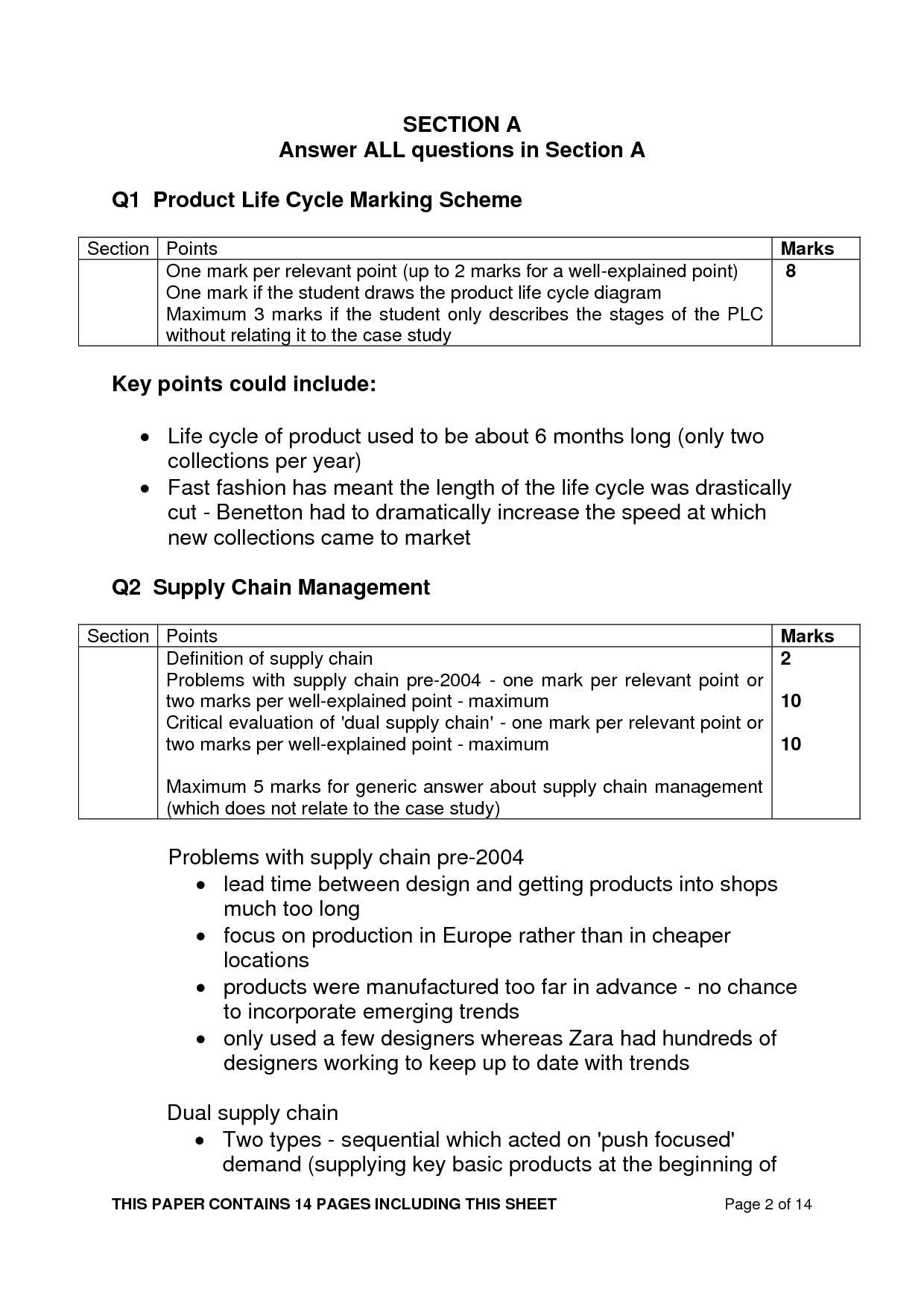 strategic management exam questions and answers