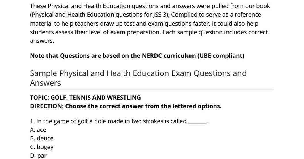 jss 3 exam questions and answers