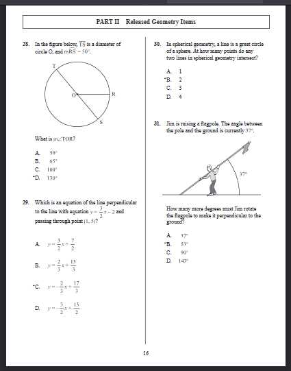 geometry eoc practice test answers