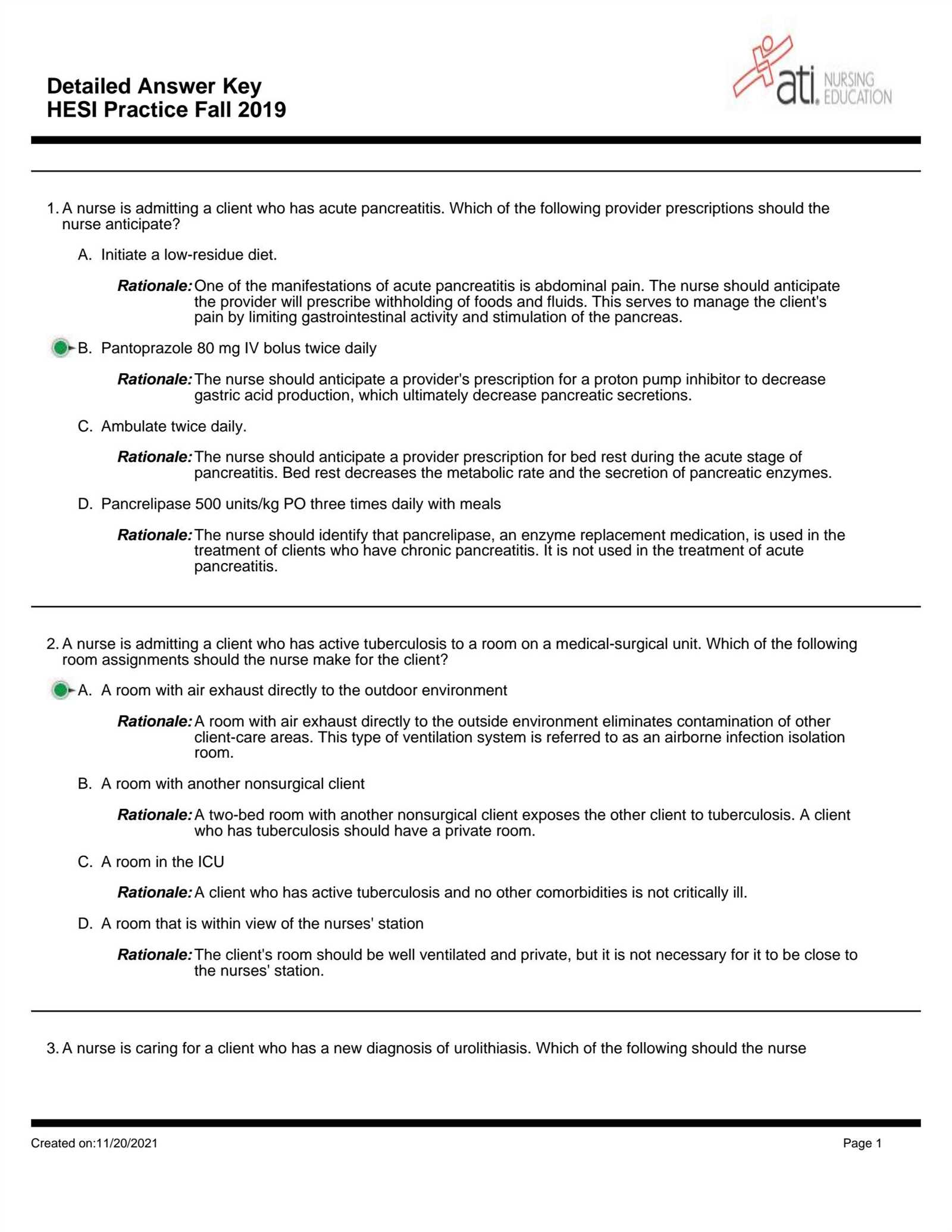 hesi medical surgical practice exam