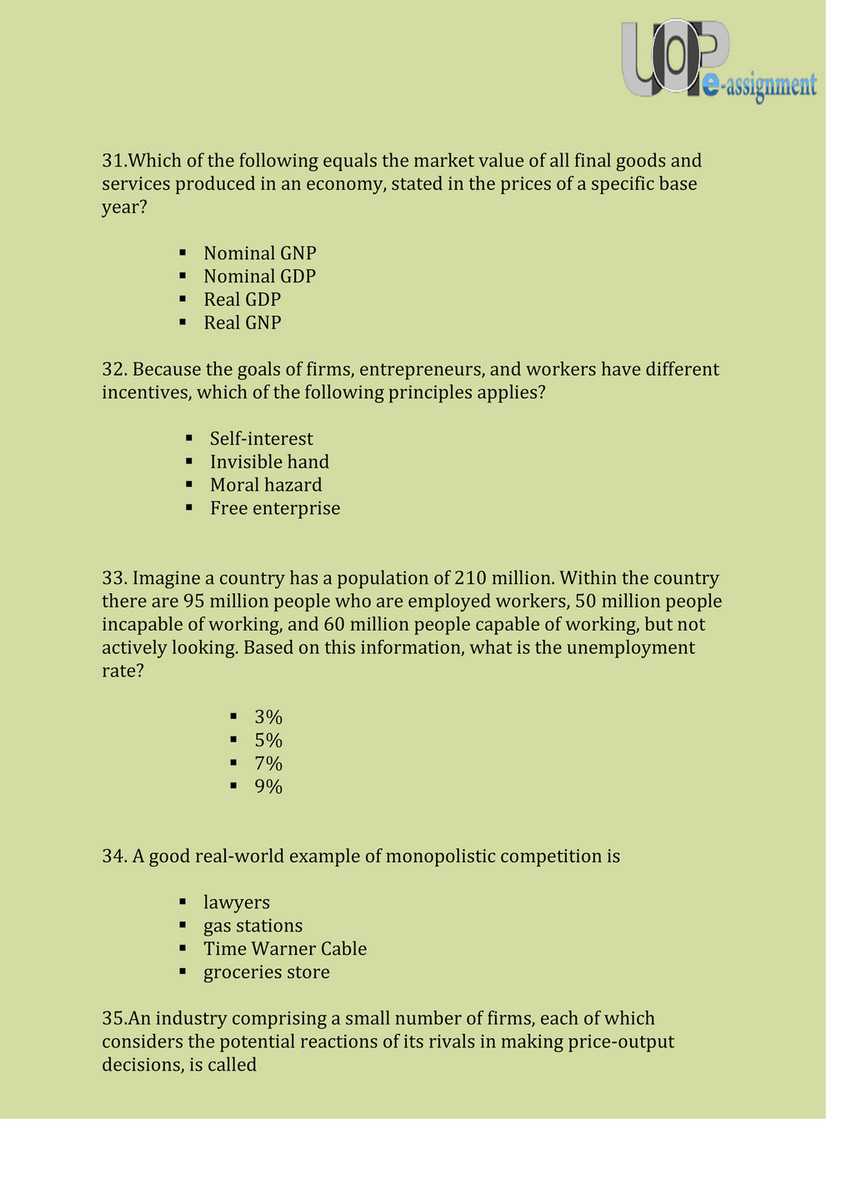 eco 561 final exam answers