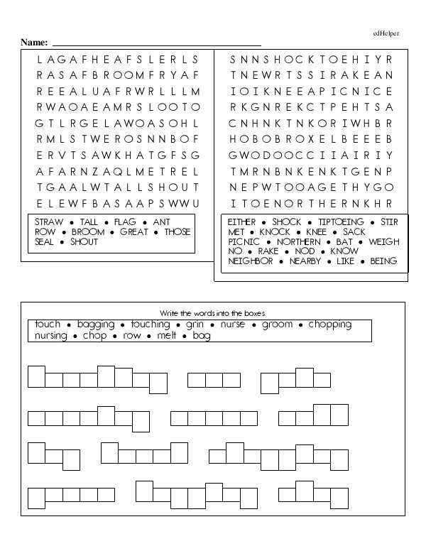 edhelper crossword answer key