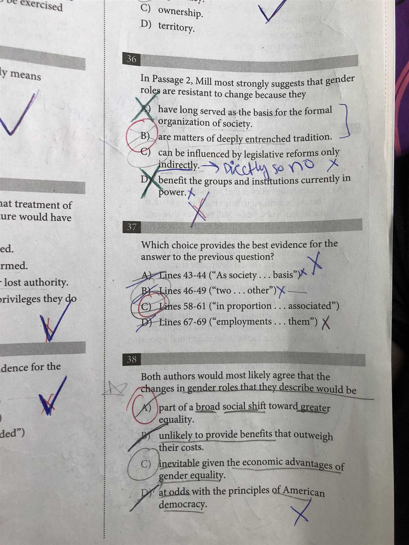 sat practice test 7 answer key