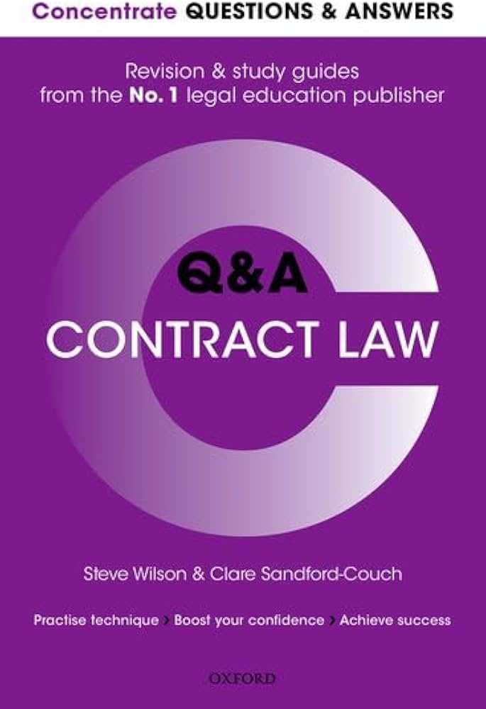 contract law exam questions answers